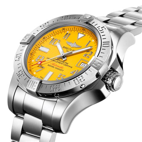 breitling avenger seawolf yellow code|Breitling Avenger seawolf price.